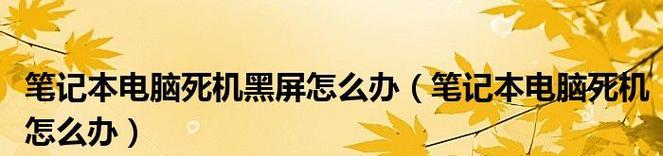 笔记本死机的正确处理方法（快速解决笔记本死机问题的关键技巧）